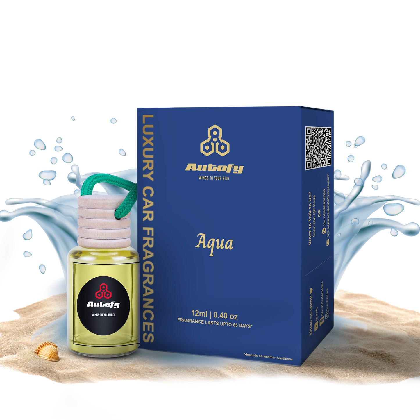 Autofy NECTOR Car Perfume Hanging Perfume Diffuser