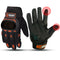 Autofy FANTOM Bike Riding Gloves (Orange & Black)