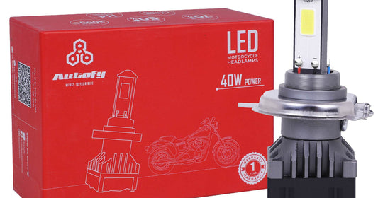 Autofy NightHawk 40W H4 LED headlight bulb for bikes, Autofy review