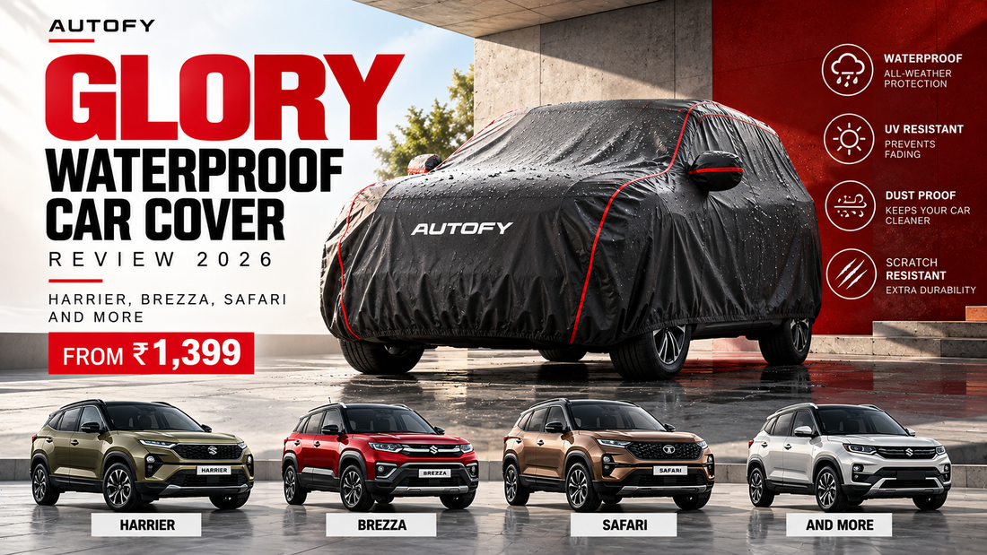 Autofy GLORY Waterproof Car Cover Review 2026: Harrier, Brezza, Safari and More From Rs 1,399