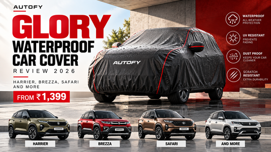 Autofy GLORY Waterproof Car Cover Review 2026: Harrier, Brezza, Safari and More From Rs 1,399