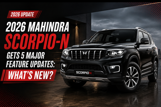 2026 Mahindra Scorpio-N facelift with new features and updated exterior