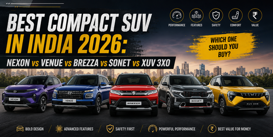 Best Compact SUV in India 2026: Nexon vs Venue vs Brezza vs Sonet vs XUV 3XO