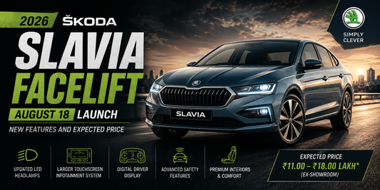 2026 Skoda Slavia Facelift: August 18 Launch, New Features and Expected Price