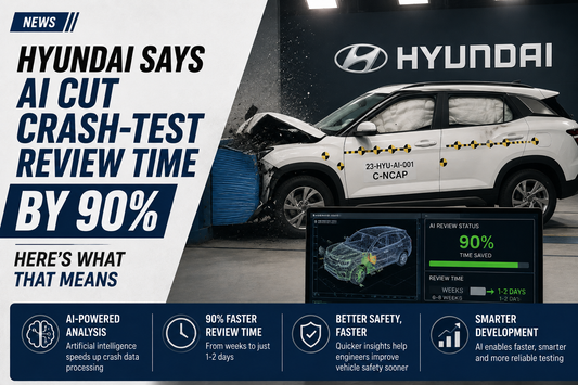 Hyundai Says AI Cut Crash-Test Review Time by 90% - Here's What That Means