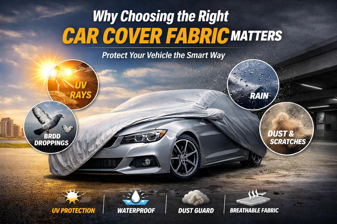 How to Choose the Right Car Cover: Fabric Types &amp; What Suits Your Car Best