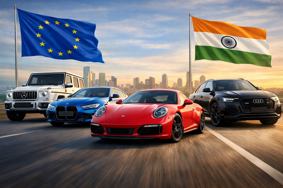 India-EU Trade Deal, Could Make Luxury Cars More Affordable in India