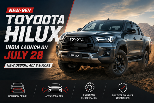 New-Gen Toyota Hilux India Launch on July 28: New Design, ADAS &amp