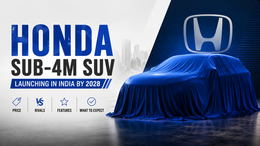 Honda SUV concept cars in a futuristic studio setup for upcoming India launch teaser.