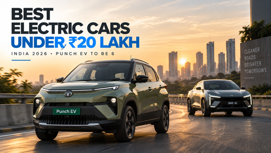 Best Electric Cars Under Rs 20 Lakh in India 2026: Punch EV to BE 6