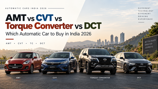 AMT vs CVT vs Torque Converter vs DCT: Which Automatic Car to Buy in India 2026