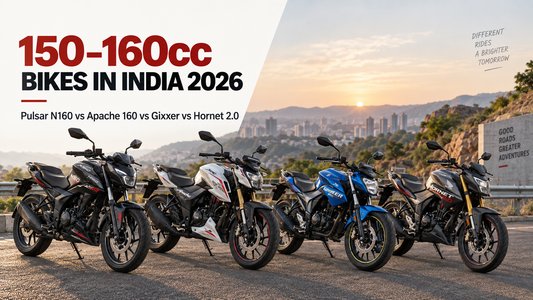 Best 150-160cc Bikes in India 2026: Pulsar N160 vs Apache 160 vs Gixxer vs Hornet 2.0