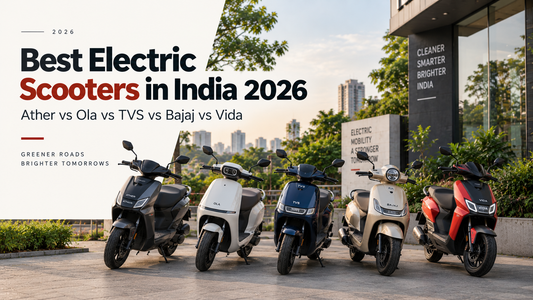 Best Electric Scooters in India 2026: Ather vs Ola vs TVS vs Bajaj vs Vida