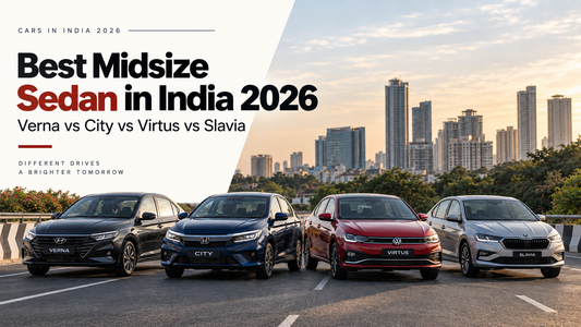 Best Midsize Sedan in India 2026: Verna vs City vs Virtus vs Slavia