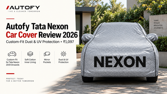 Autofy Tata Nexon Car Cover Review 2026: Custom-Fit Dust and UV Protection for Rs 1,097