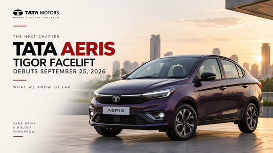 Tata Tigor Facelift to Debut as Tata Aeris on September 25, 2026: What We Know So Far