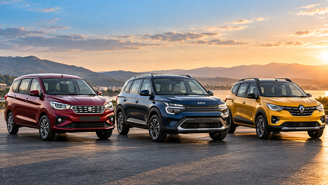 Best MPV in India 2026: Maruti Ertiga vs Kia Carens vs Renault Triber