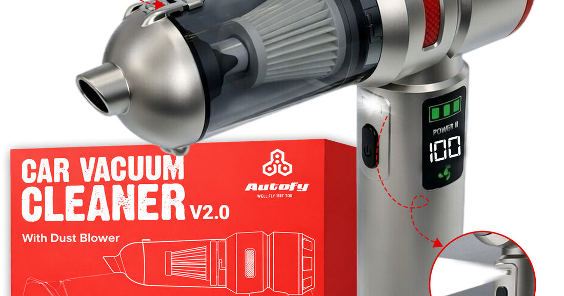 Autofy Storm 3 V2.0 cordless car vacuum cleaner for new car interior cleaning