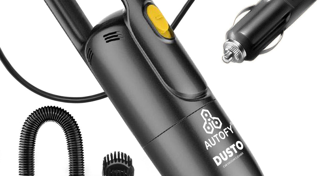 Autofy DUSTO wet and dry car vacuum for Diwali car cleaning at home