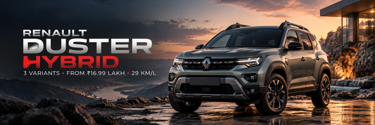 Renault Duster Hybrid Launched: 3 Variants From Rs 16.99 Lakh, 29 km/l