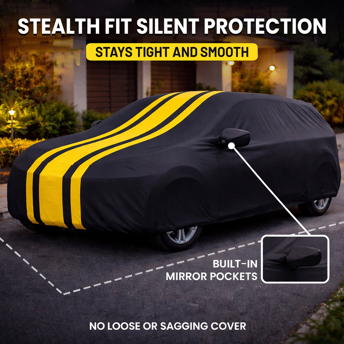 Autofy Car Cover Waterproof CARIZMA for Maruti Suzuki Fronx [Year 2023 Onwards]