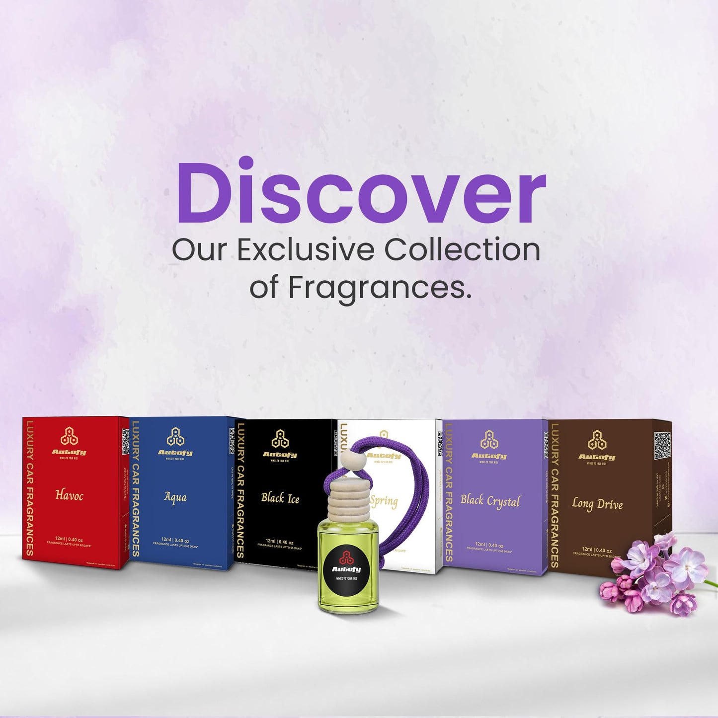 Autofy NECTOR Car Perfume Hanging Perfume Diffuser