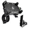 Autofy NEO Aluminium Bike Mobile Holder with USB Charger