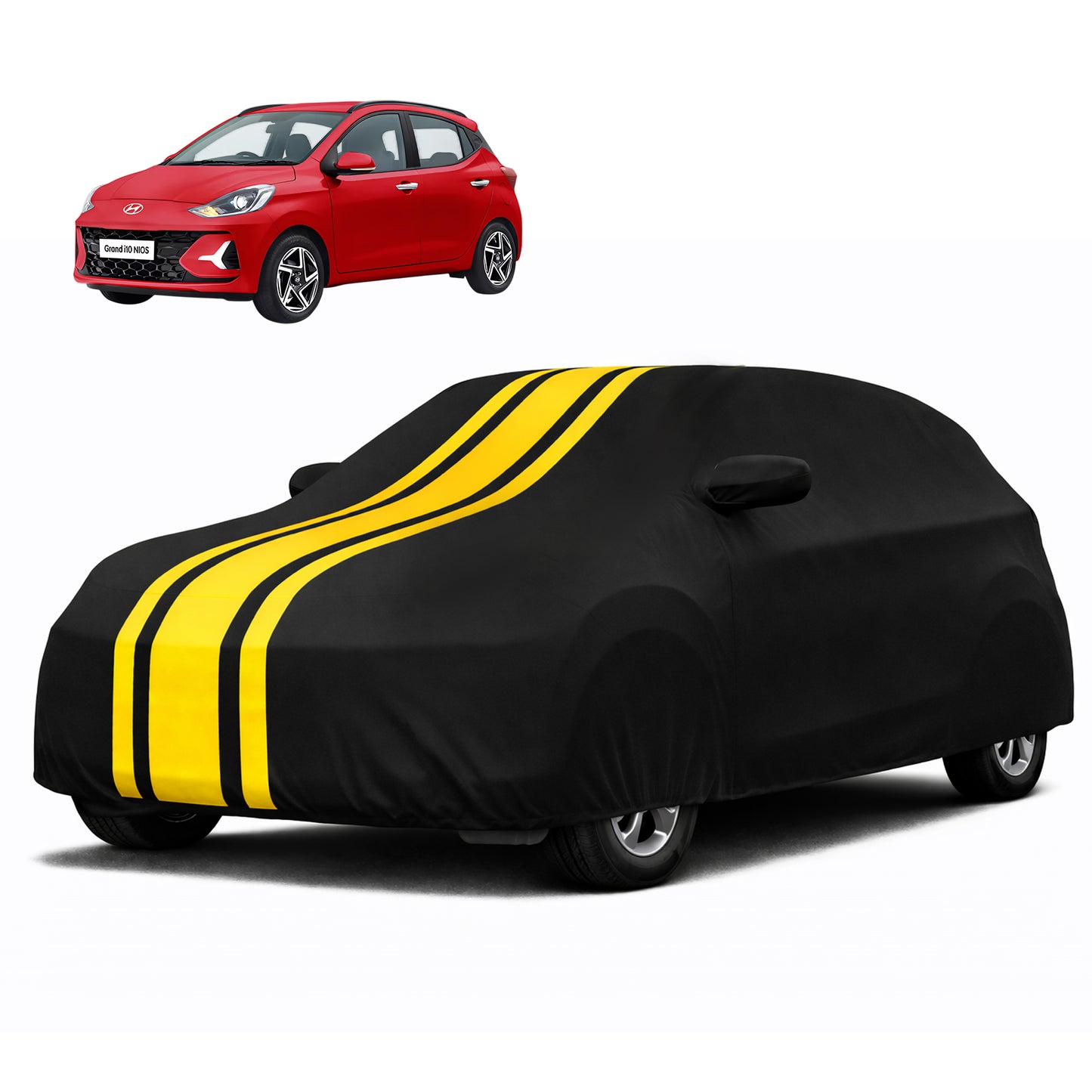 Autofy Car Cover Waterproof CARIZMA for Hyundai Grand i10 & Grand i10 NiOS [Year 2019 Onwards]