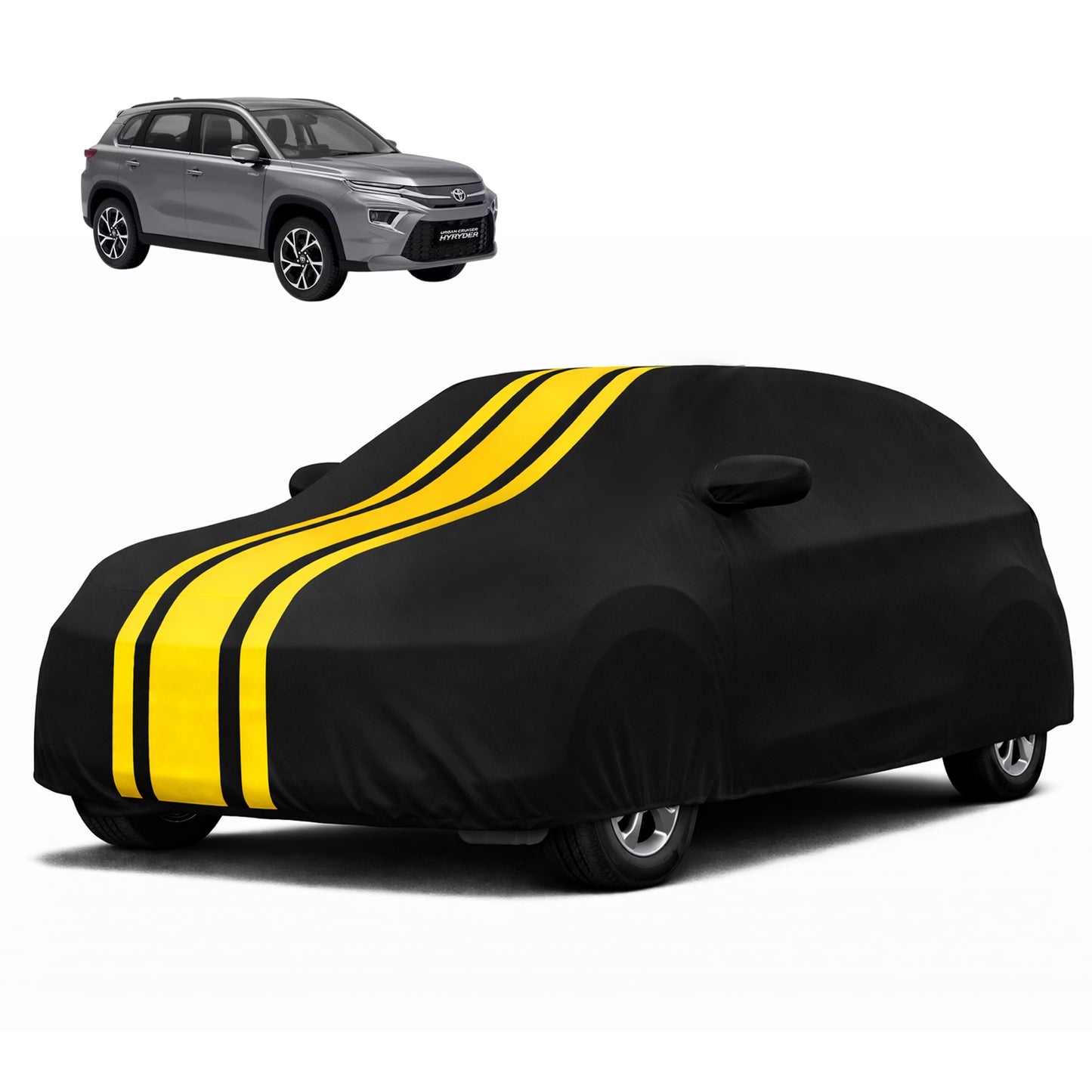Autofy Car Cover Waterproof CARIZMA for Toyota Hyryder [Year 2022 Onwards]