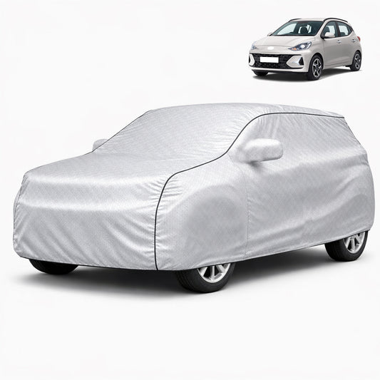 Autofy  SilverTech Car Coverfor Hyundai Grand i10 & Grand i10 NiOS [Year 2019 Onwards]