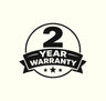 2 Year Warranty