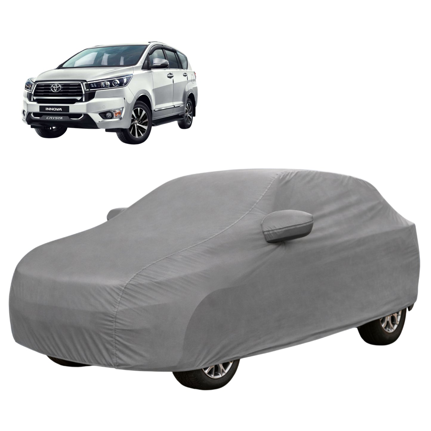 Autofy ECONO Car Body Cover for Toyota Innova Crysta [Year 2016 Onwards]