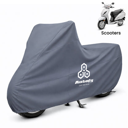 Autofy Hydra 100% Waterproof (Lab Tested) Bike Cover for All Two Wheeler