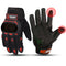 Autofy FANTOM Bike Riding Gloves (Red & Black)