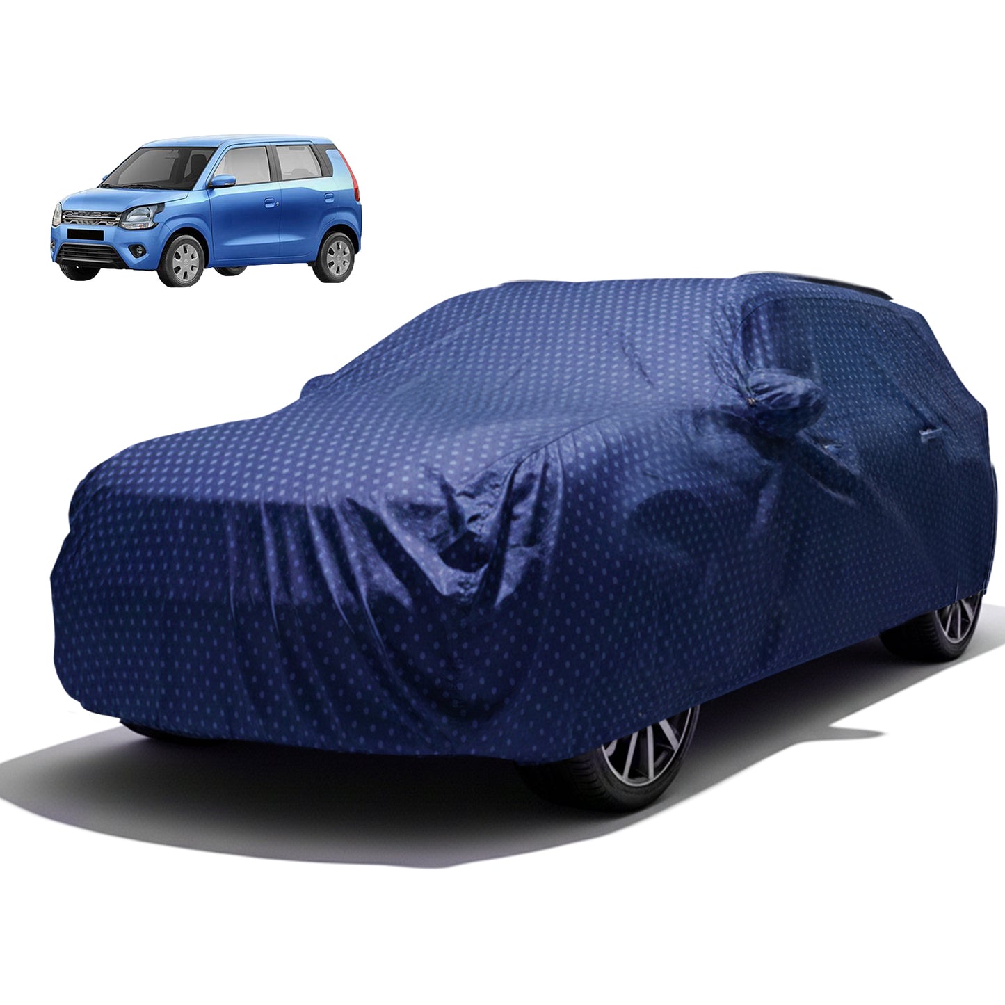 Autofy RINO Car Cover & Car Perfume for Maruti Suzuki WagonR [Year 2019 Onwards]