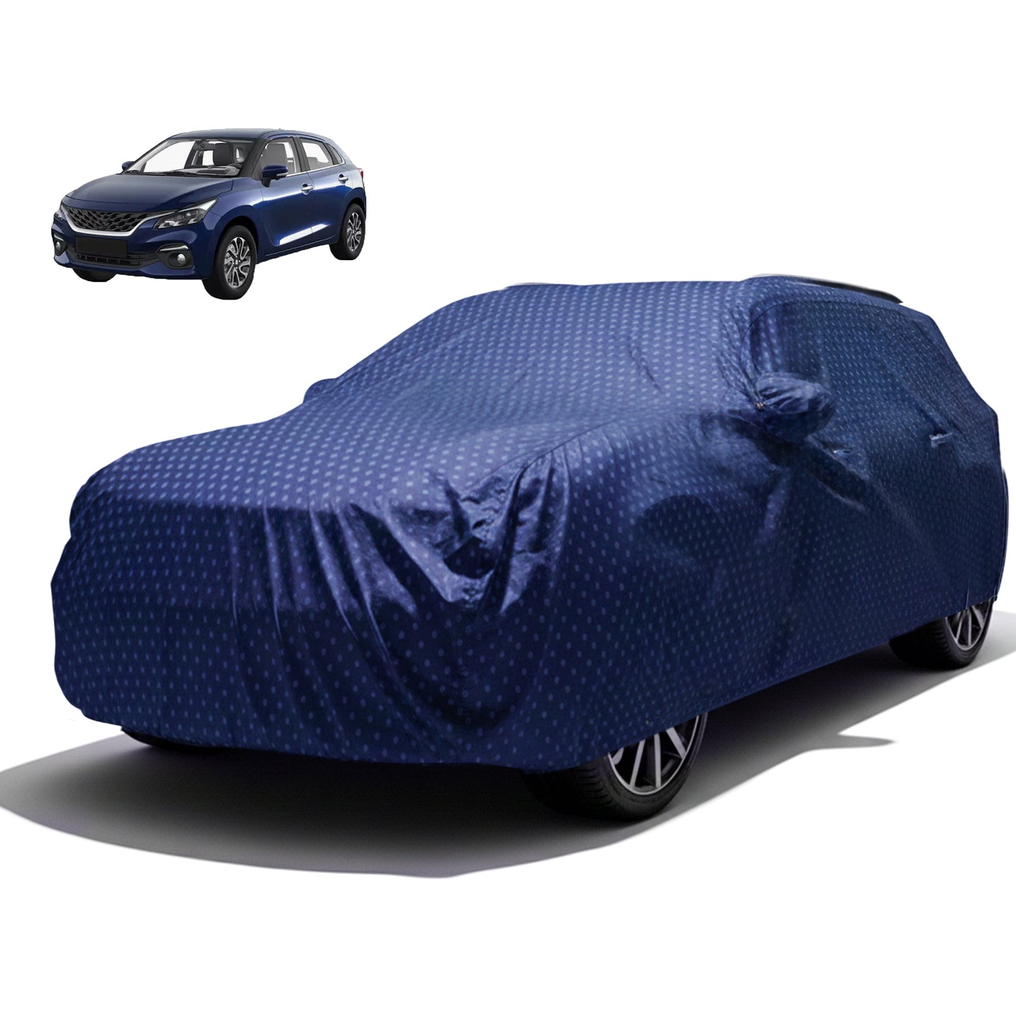 Autofy RINO Car Cover & Car Perfume for Maruti Suzuki Baleno [Year 2015 Onwards]