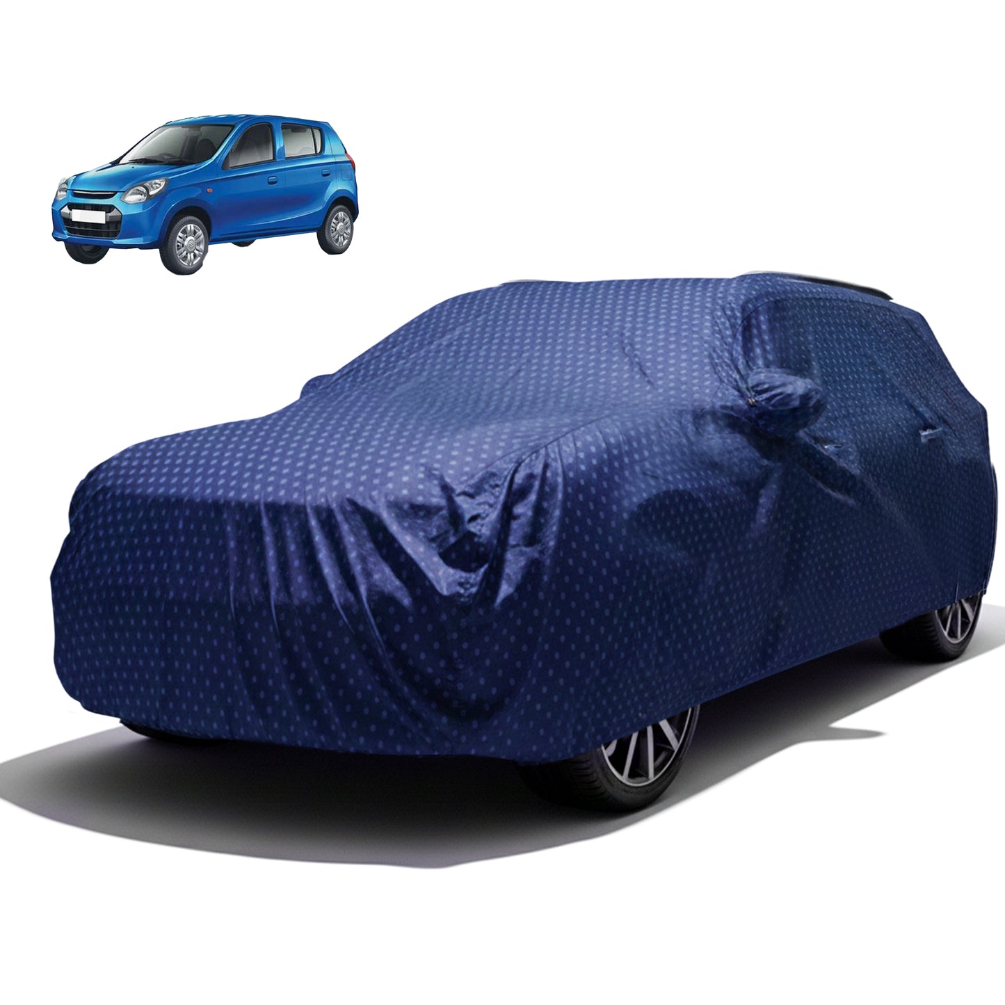 Autofy RINO Car Cover & Car Perfume for Maruti Suzuki Alto K10/ Alto 800 [Year 2018 Onwards]