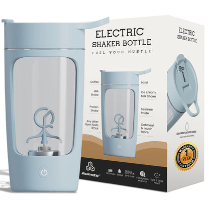 Autofy Electric Shaker for Gym 100% Leakproof Design Rechargeable