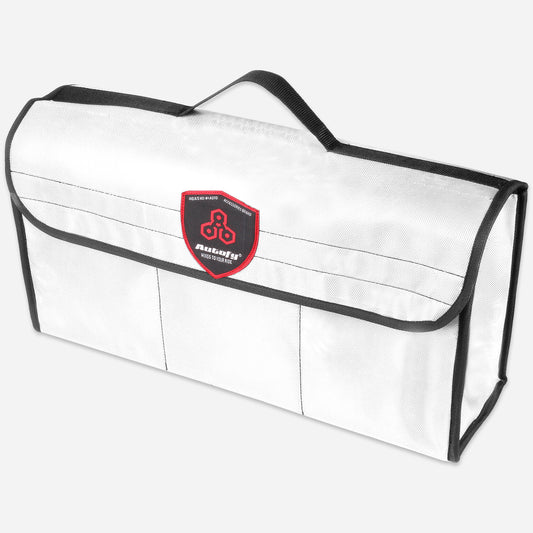 Autofy SPAZE-4 Car Trunk Organizer [Large; White]