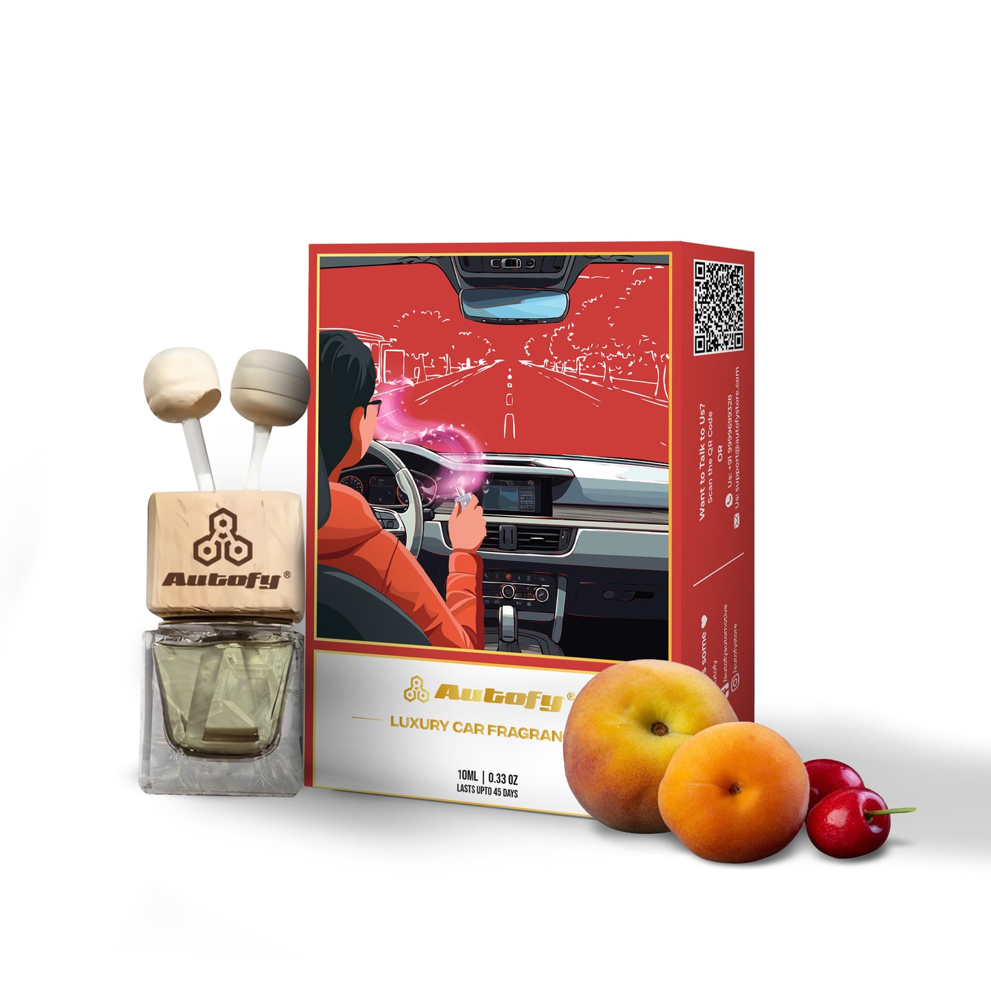 Autofy ELIXIR Vent Perfume for Dashboard Perfume Diffuser Car