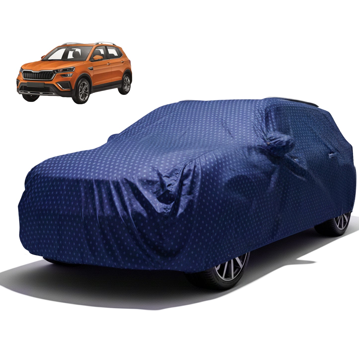 Autofy RINO Car Cover & Car Perfume for Skoda Kaushaq [Year 2021 Onwards]