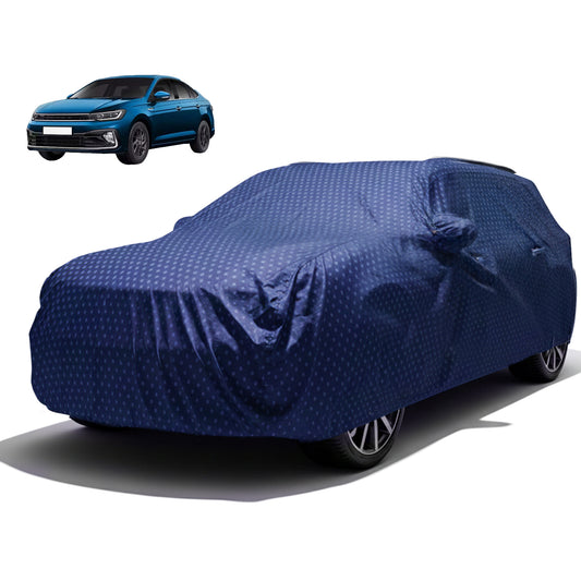 Autofy RINO Car Cover & Car Perfume for Volkswagen Virtus [Year 2022 Onwards]