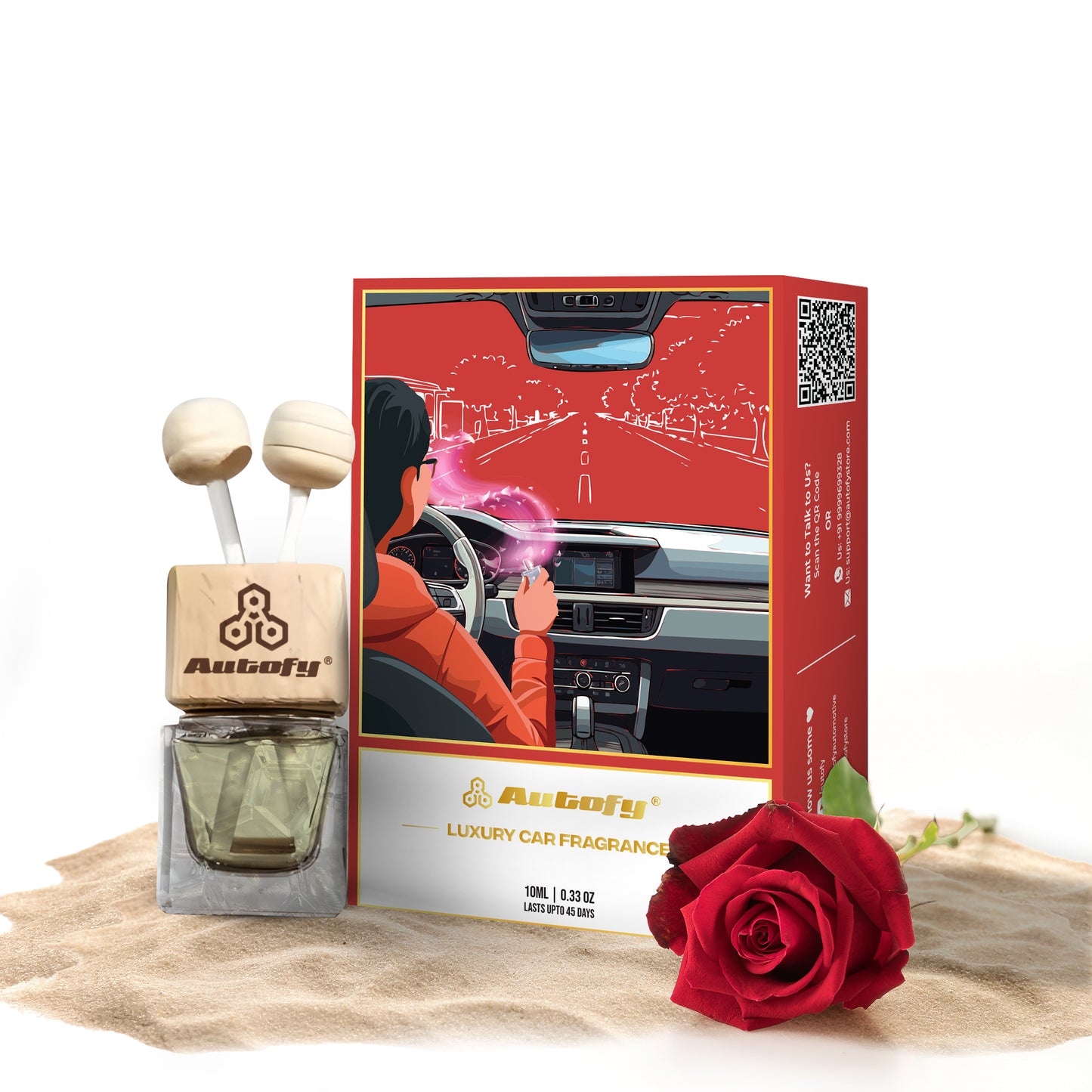 Autofy ELIXIR Vent Perfume for Dashboard Perfume Diffuser Car