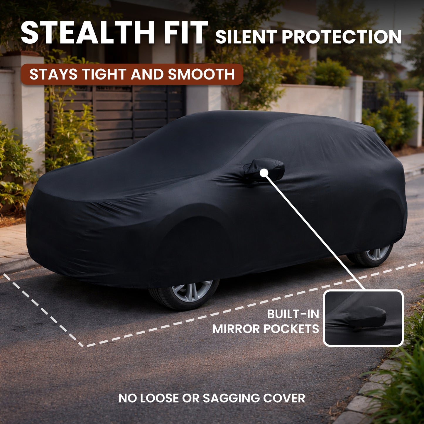 Autofy Car Cover Waterproof GLORY for Tata Nexon  [Year 2019 Onwards]