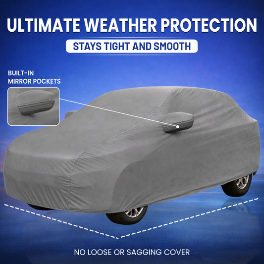 Autofy ECONO Car Body Cover for Kia Seltos [Year 2019 Onwards]