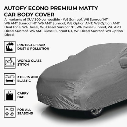 Autofy ECONO Car Body Cover for Mahindra XUV300 [Year 2019 Onwards]