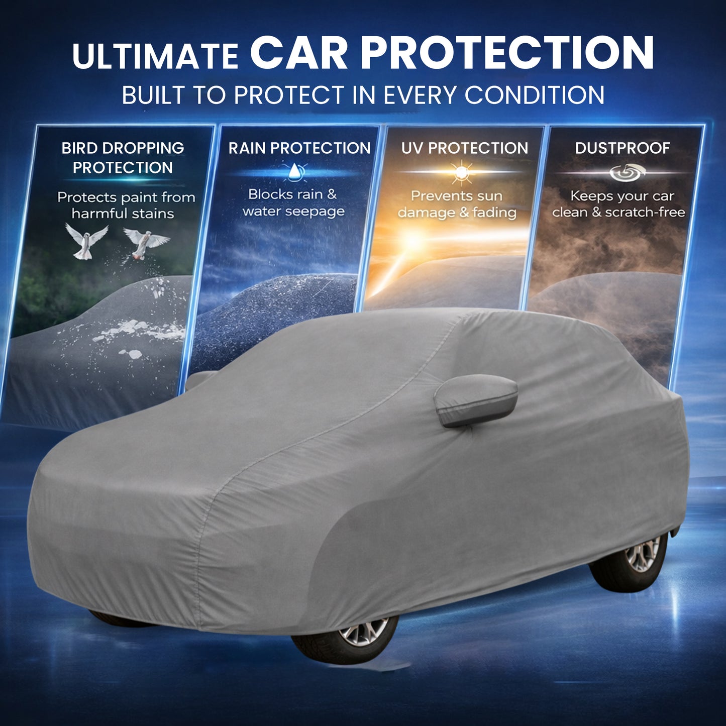 Autofy ECONO Car Body Cover for Hyundai Venue [Year 2020 Onwards]