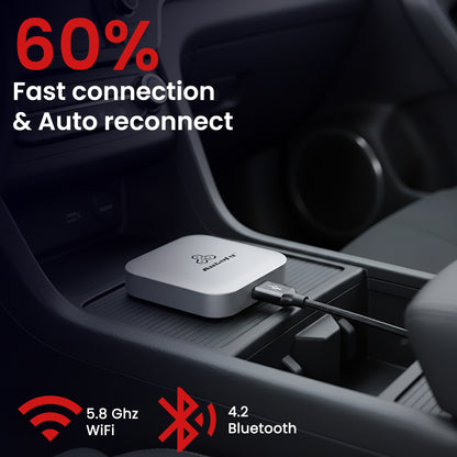 Autofy K713B 4GB RAM 64GB Storage with PlayStore *Download Unlimited Apps* Video Box Wireless Carplay Adapter