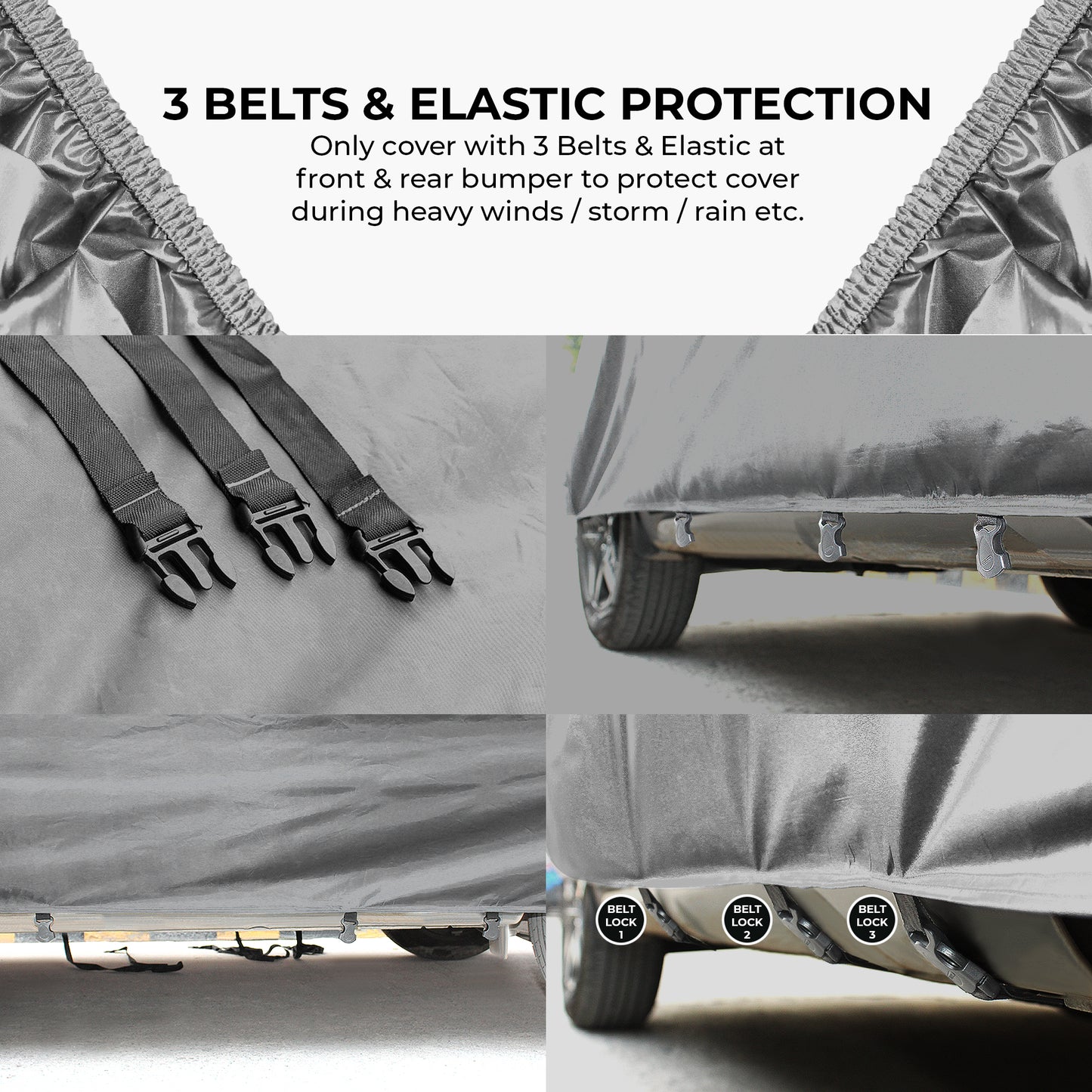 Autofy ECONO Car Body Cover for Mahindra XUV300 [Year 2019 Onwards]