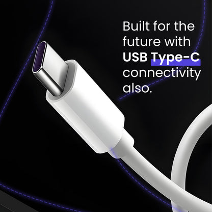 Autofy K2 Wireless Carplay Adapter & Android Auto with USB Type A & Type C Ports